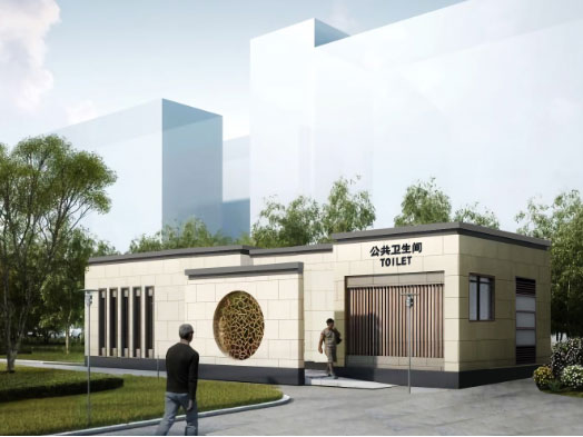 三才镇豪华组装型移动厕所